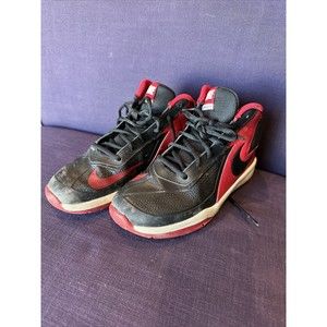 NIKE Boys Team Hustle D7 High Top 747998-003 Sneakers Basketball Shoes Size 5Y